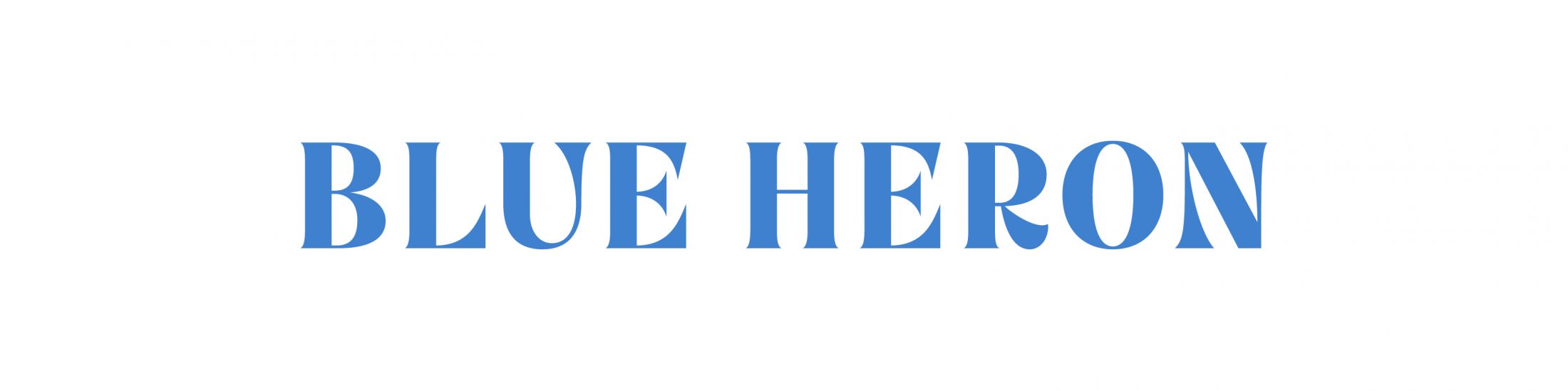 Logo design for plant-based, dairy free, vegan cheese brand Blue Heron