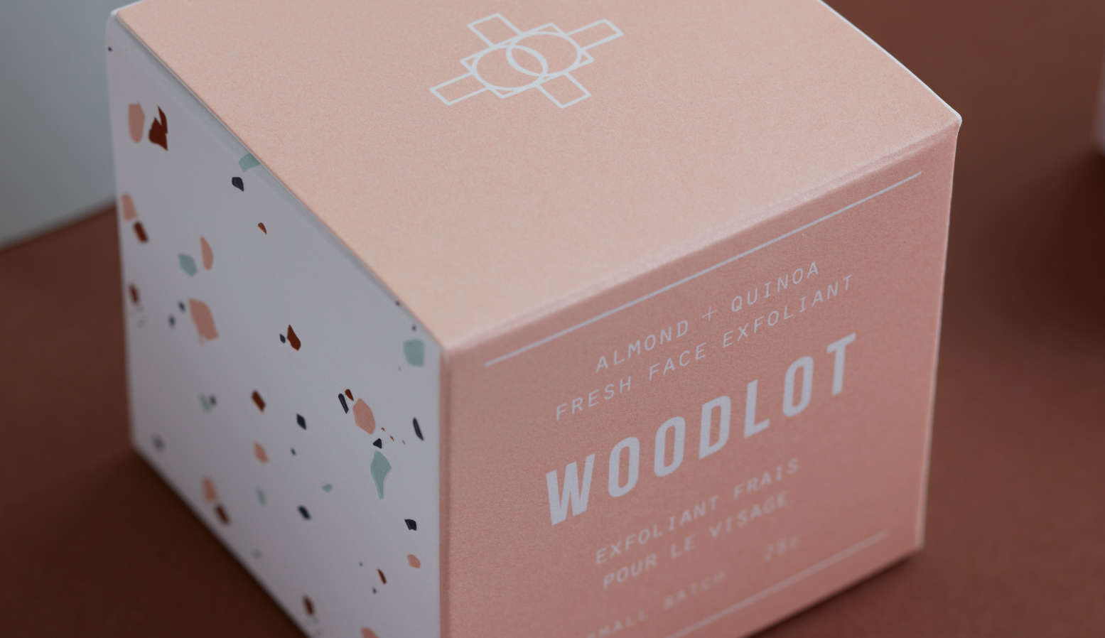 Packaging design for natural skincare line, Woodlot