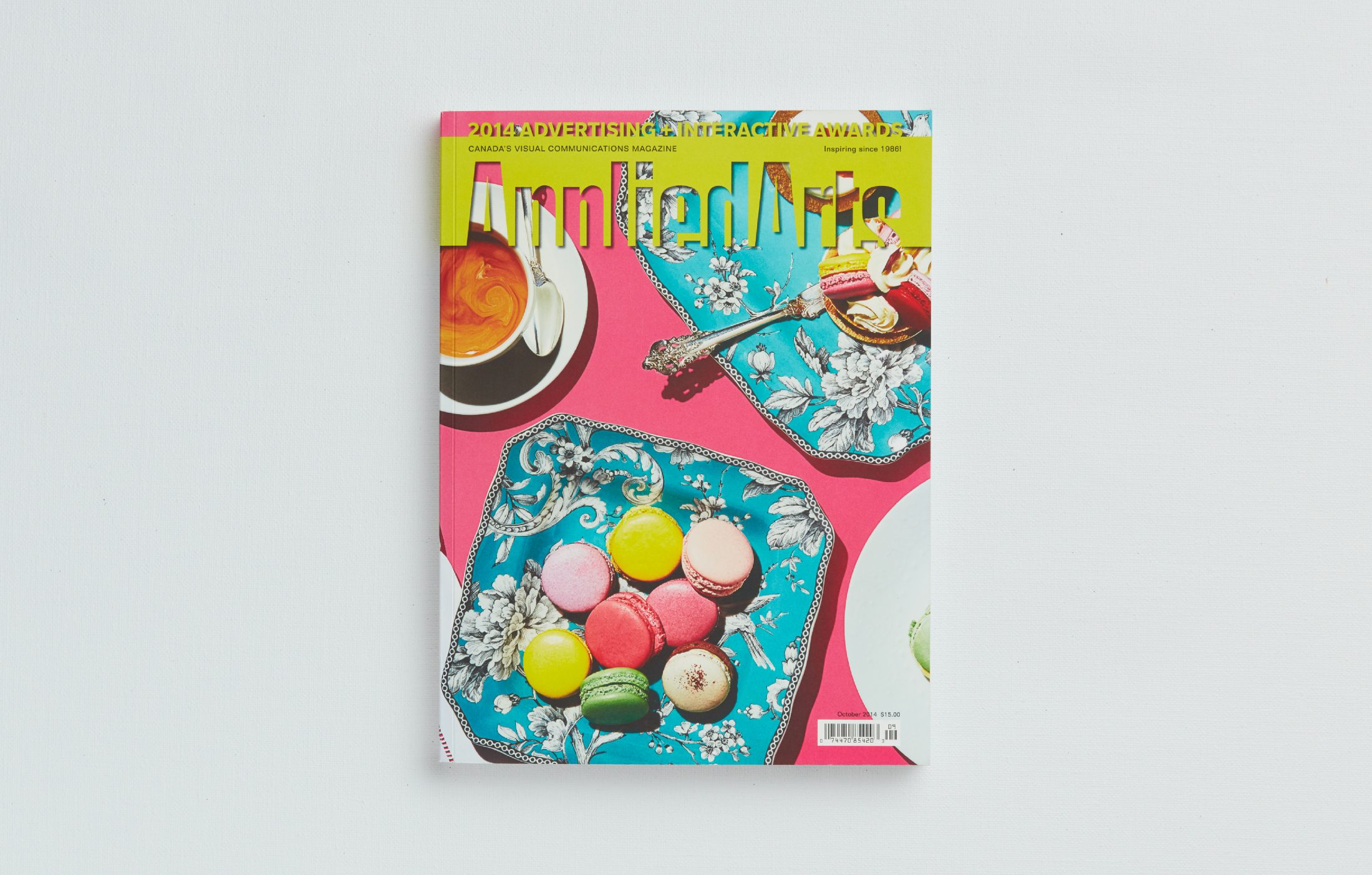 Applied Arts 151 cover featuring arithmetic branding and packaging design.