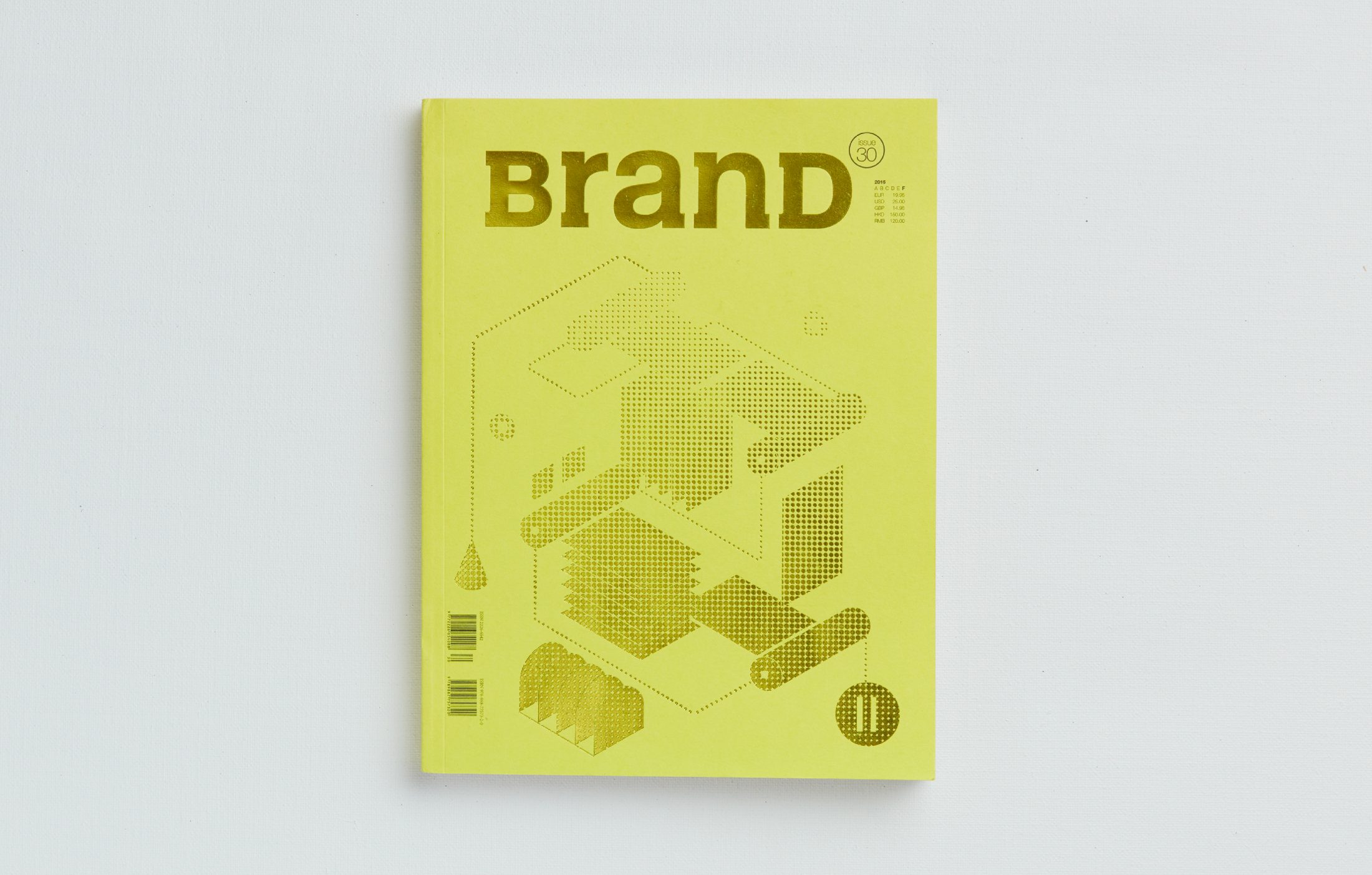 Brand Magazine 30 featuring arithmetic branding and packaging design