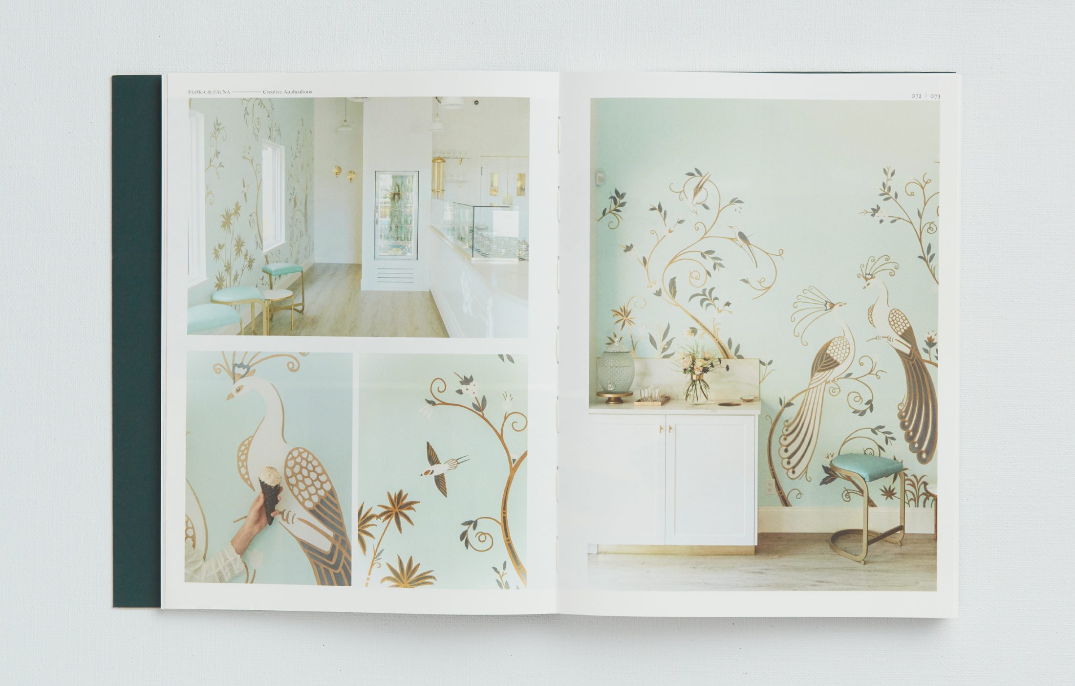 Flora & Fauna, Design Inspired by Nature featuring La Glace interior design