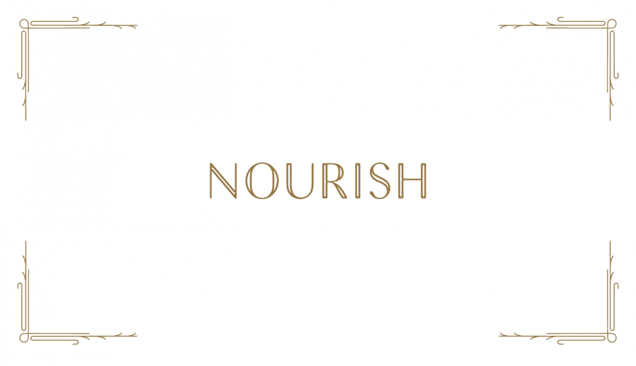 Logo design and branding for cafe restaurant, Nourish