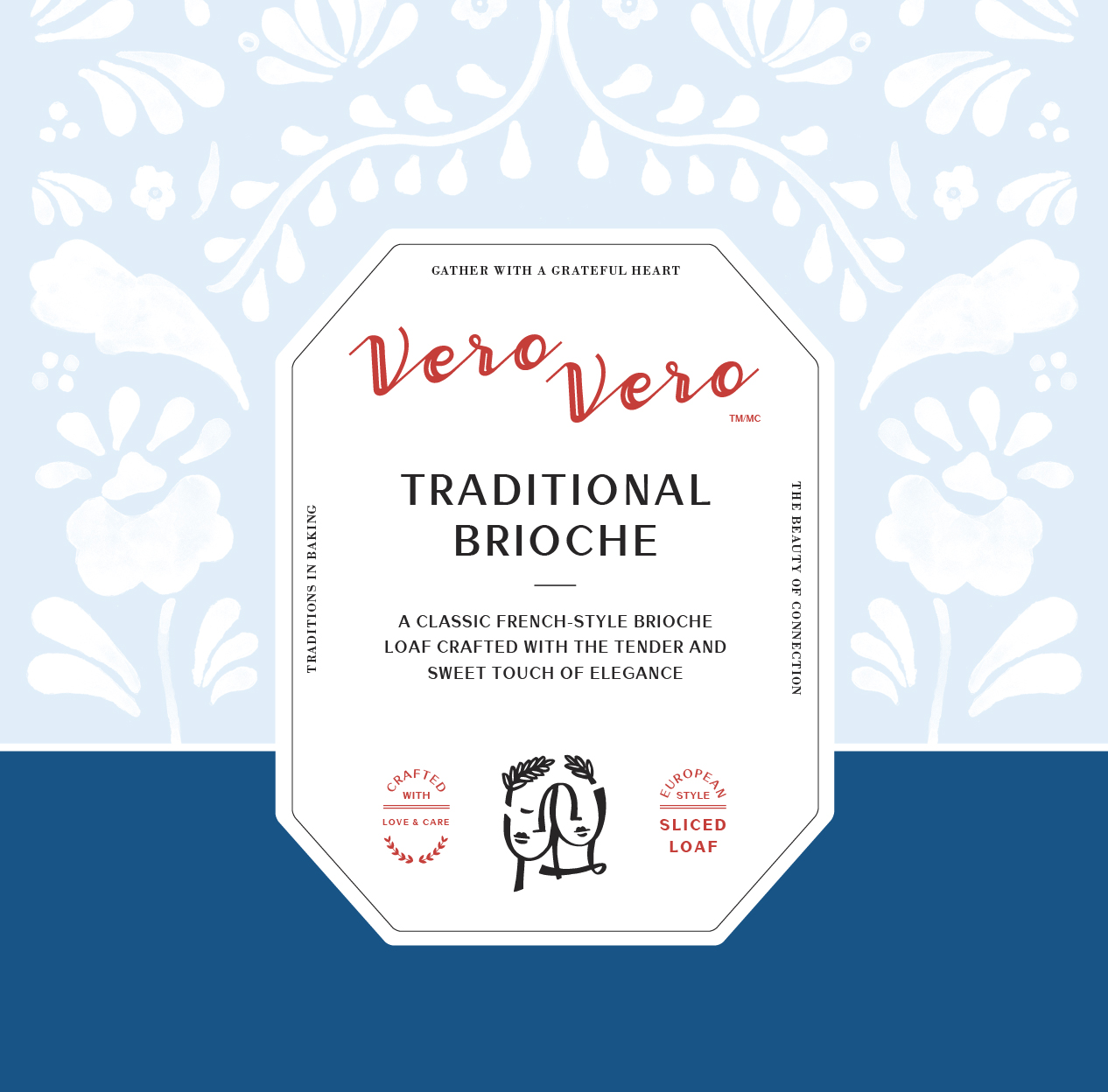 Branding and packaging design for Vero Vero breads.